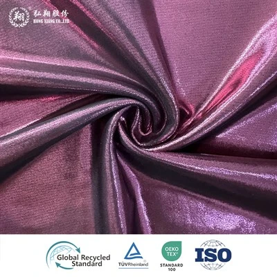 Material de roupa de banho com estampa de folha